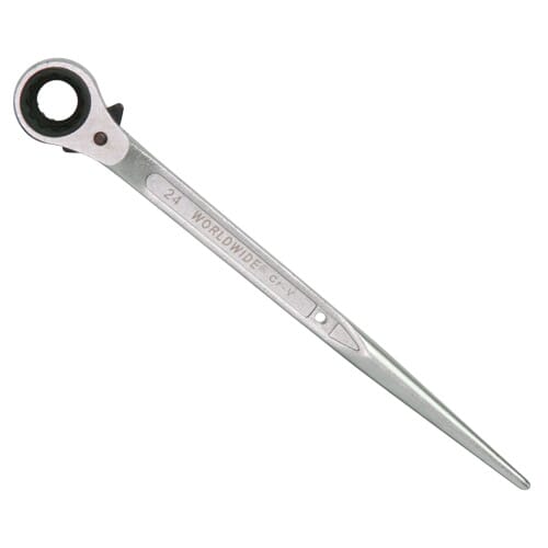 Spud ratchet clearance wrench